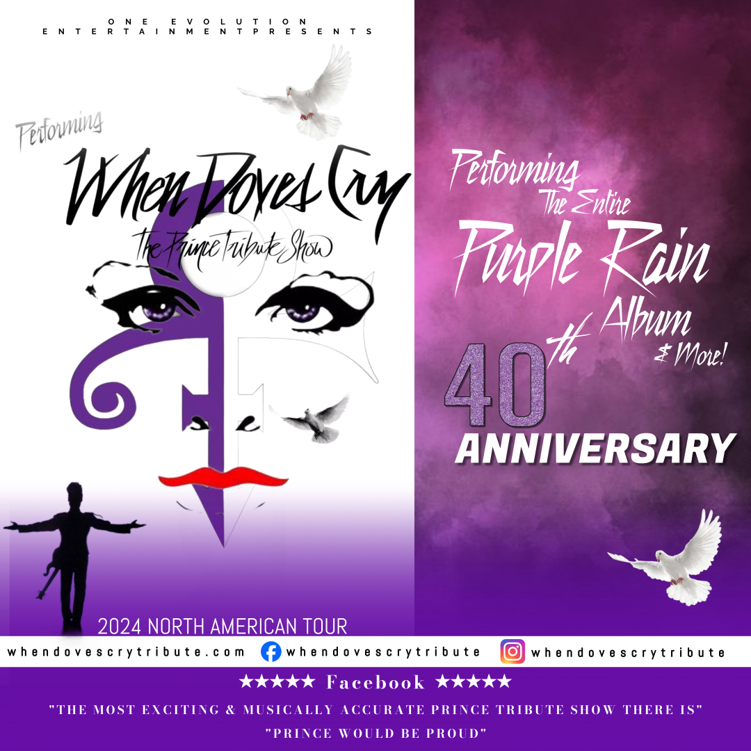 NEW DATE When Doves Cry The Prince Tribute Show The Sheldon The